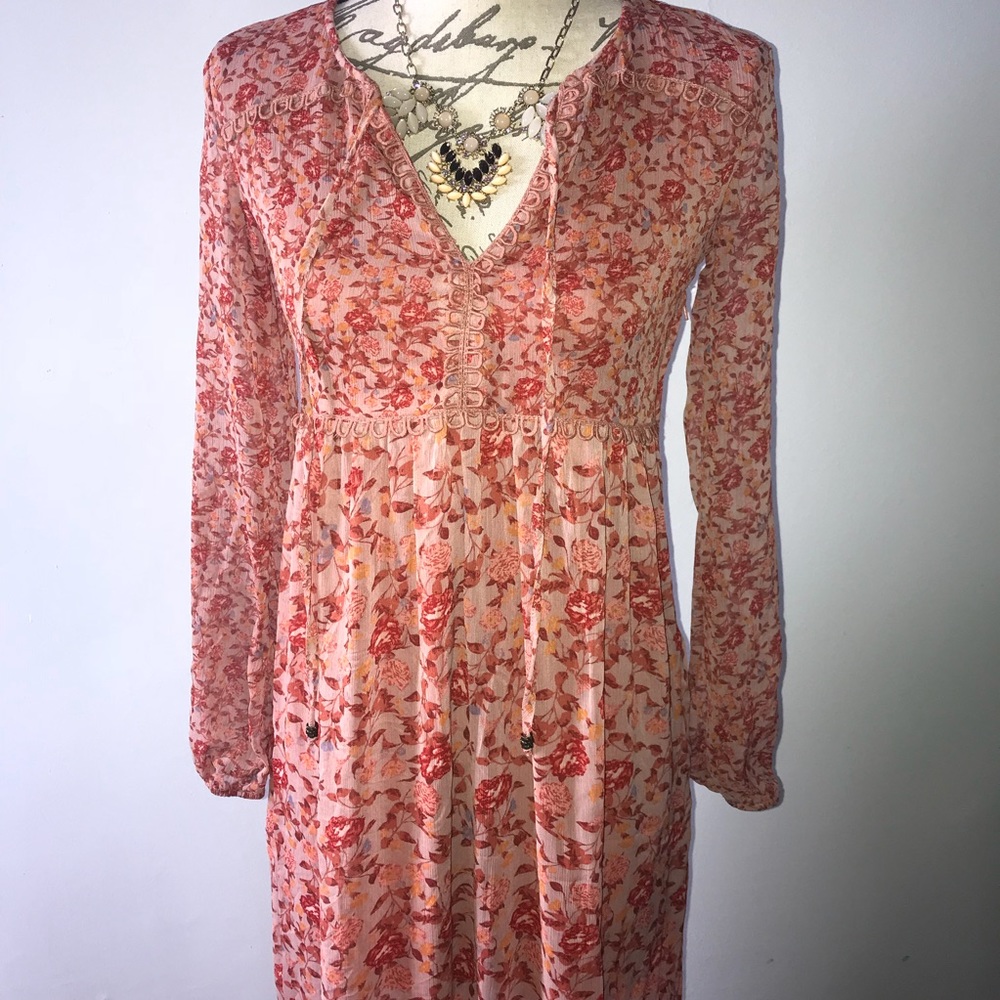 NWOT Floral Maxi Dress